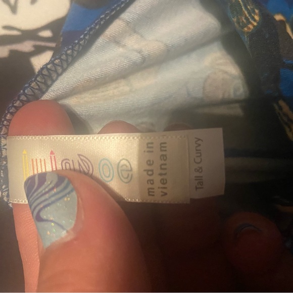 Ultra rare new size tc lularoe sock monkey leggings - Picture 3 of 3